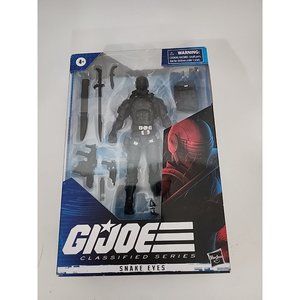 2020 New Hasbro G.I. Joe Classified Series Snake Eyes Collector Action Figure